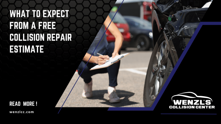 What to Expect From a Free Collision Repair Estimate